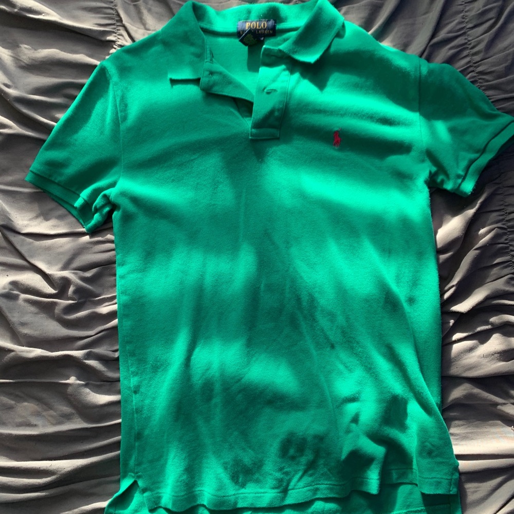 Polo Raulph Lauren Polo shirt in emerald green